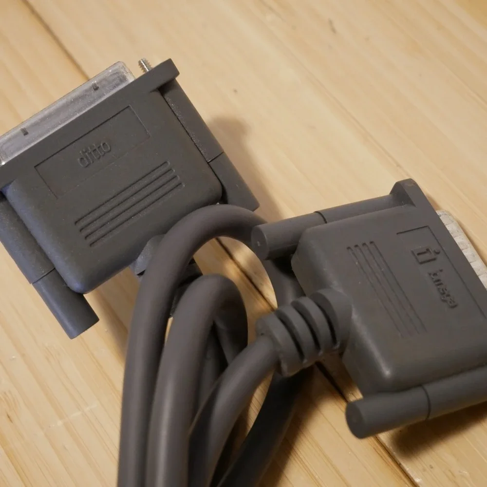Iomega Ditto Zip Drive Parallel Cable 25 Pin DB25 Male to Female